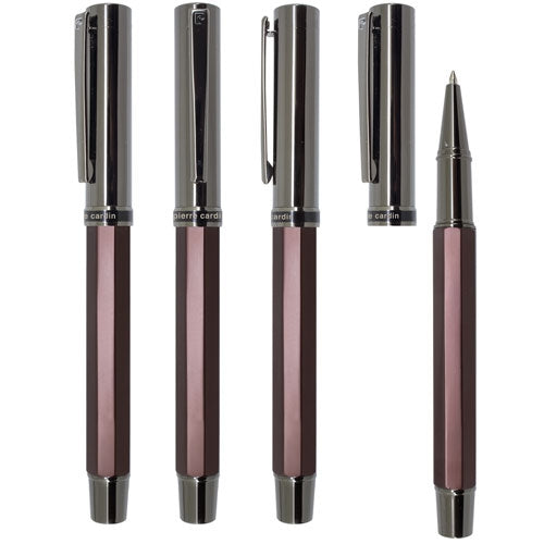 ESTOJO CANETA + ROLLER DE REPOSIÇÃO DUPLO GENOVA PIERRE CARDIN