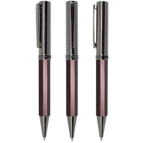 ESTOJO CANETA + ROLLER DE REPOSIÇÃO DUPLO GENOVA PIERRE CARDIN