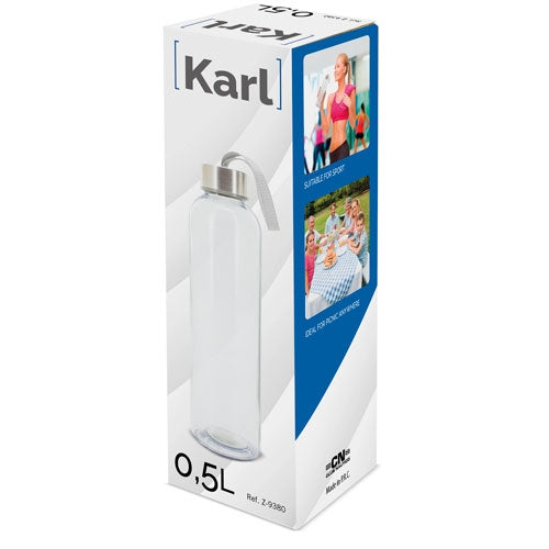 Bidão transparente “KARL” 