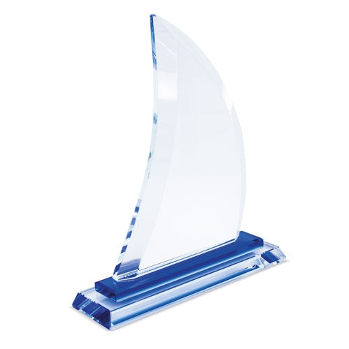 TROFÉU DE VIDRO "LYRA"