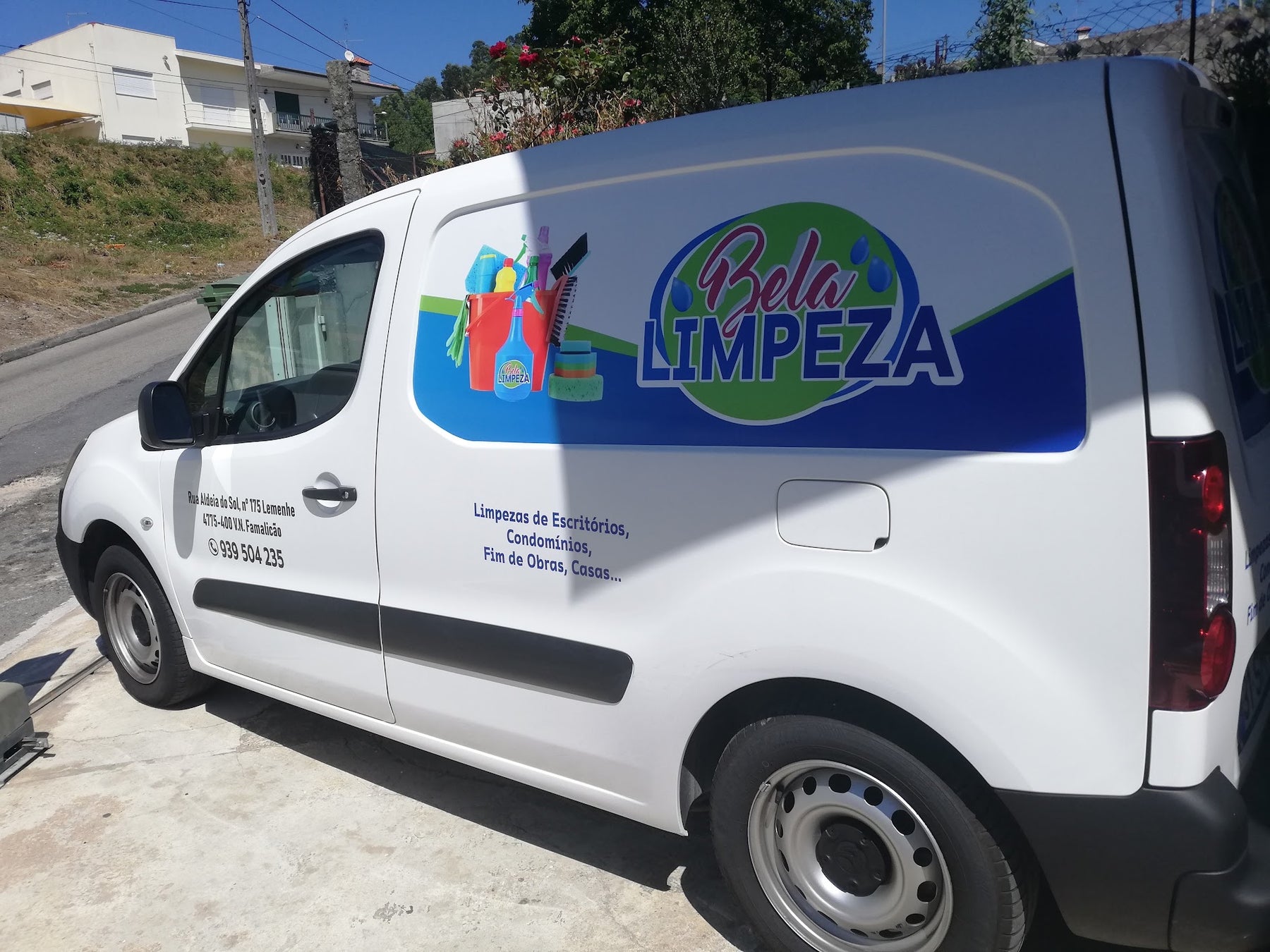 Projeto de viatura - Bela Limpeza — Design, produção e aplicação de vinil | Copimaia