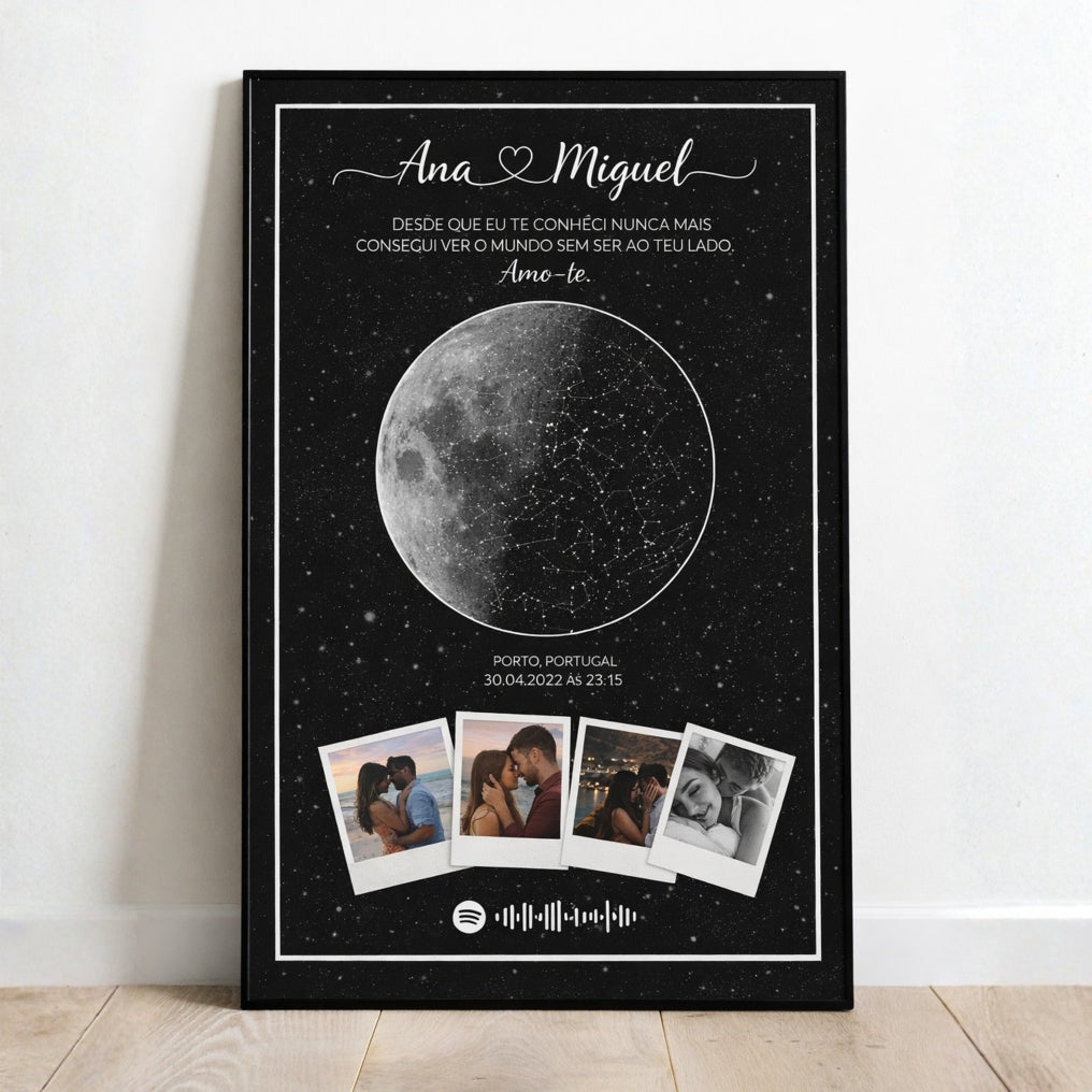 Moldura Madeira com Foto · NAM26-261