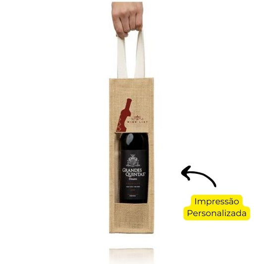 Saco de Vinho com Logotipo
