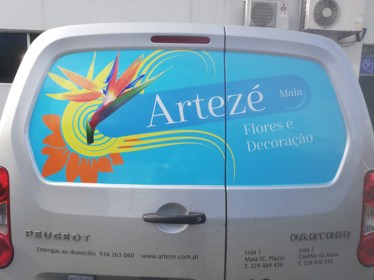 Decoração Viatura - Artezé — Design, produção e aplicação de vinil | Copimaia