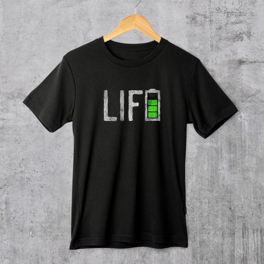 T-shirt. “Life”